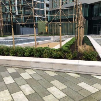 Hard Landscaping, Harbour Central, Isle of Dogs, London | Shay Murtagh Precast